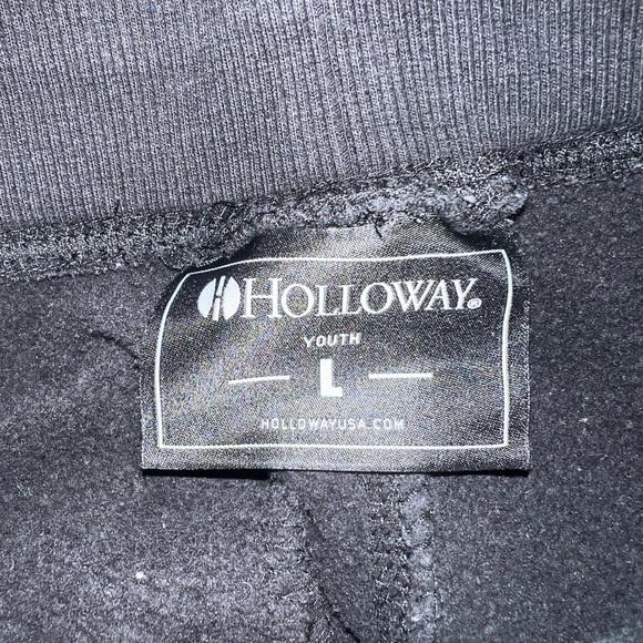 Perfect Game Holloway Kids Black Joggers YL - Picture 3 of 3